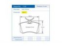 PAGID PAIR REAR BRAKE PADS SKODA YETI (5L) 1.6 81 KW 02/14 -＞