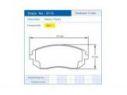 COPPIA PASTIGLIE POSTERIORI PAGID SUBARU IMPREZA HATCHBACK (GR, GH, G3) 2.5 WRX STI AWD (GRF) 221 KW 01/08-08/13