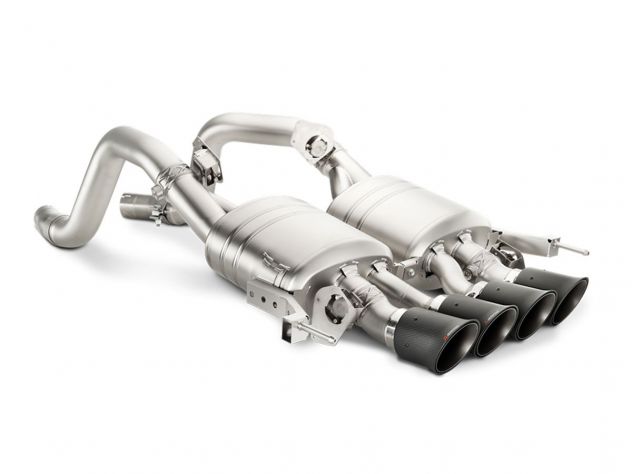 AKRAPOVIC SLIP ON EXHAUST SYSTEM CHEVROLET CORVETTE Z06 (C7) 2014-2019