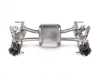 copy of AKRAPOVIC SLIP ON EXHAUST SYSTEM FERRARI 458 ITALIA / SPIDER 2010-2015