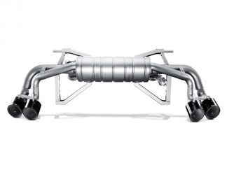 AKRAPOVIC SLIP ON EXHAUST SYSTEM LAMBORGHINI GALLARDO LP 550-2 COUPE' 2009-2014