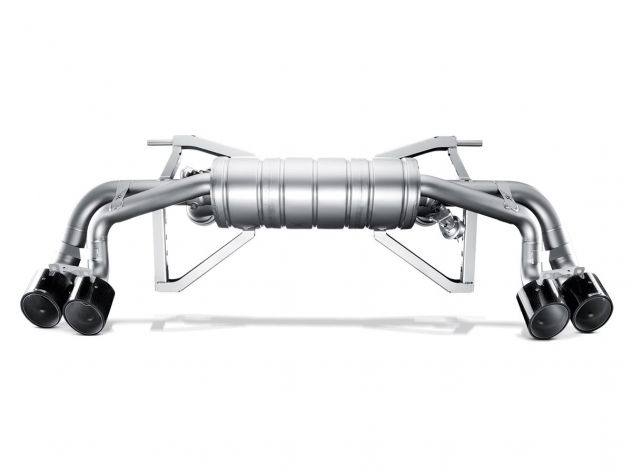 AKRAPOVIC SLIP ON EXHAUST SYSTEM LAMBORGHINI GALLARDO LP 560-4 2008-2014