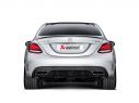 AKRAPOVIC EVOLUTION EXHAUST SYSTEM MERCEDES C 63 SEDAN (W205) 2015-2019