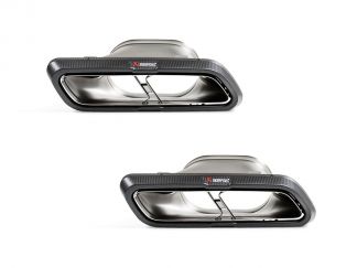 SET TERMINALI AKRAPOVIC CARBONIO OPACO MERCEDES E63 / S (W213) 2017-2020