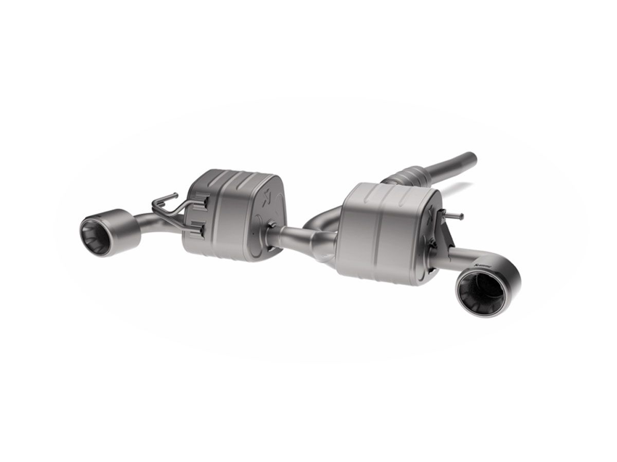 IMPIANTO SCARICO SLIP ON AKRAPOVIC TITANIO RACE LINE TOYOTA YARIS GR  (XP210) 2021-2023