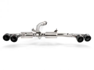 AKRAPOVIC SLIP ON EXHAUST SYSTEM NISSAN GT-R 2008-2023