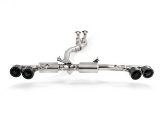 AKRAPOVIC EVOLUTION COMPLETE EXHAUST SYSTEM NISSAN GT-R 2008-2020