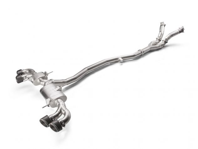 AKRAPOVIC EVOLUTION RACE COMPLETE EXHAUST SYSTEM NISSAN GT-R 2008-2023