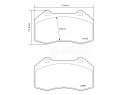 BREMBO FRONT BRAKE PADS KIT ABARTH 124 SPIDER (348_) 1.4 125 KW 03/16+