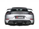 AKRAPOVIC SLIP ON RACE EXHAUST SYSTEM PORSCHE CAYMAN 718 GT4 / GTS 2020-2023