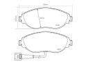 BREMBO FRONT BRAKE PADS KIT SKODA SUPERB III ESTATE (3V5) 2.0 TDI 4X4 110 KW 03/15+