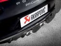 AKRAPOVIC REAR MATT CARBON DIFFUSER PORSCHE 911 CARRERA / S / 4 / 4S / GTS (991.2) 2016-2018