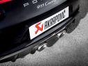 AKRAPOVIC SLIP ON EXHAUST SYSTEM PORSCHE 911 CARRERA CABRIOLET / S / 4 / 4S / GTS (991.2) 2016-2018