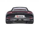 IMPIANTO SCARICO SLIP ON AKRAPOVIC PORSCHE 911 CARRERA CABRIOLET / S / 4 / 4S / GTS (991.2) 2016-2018