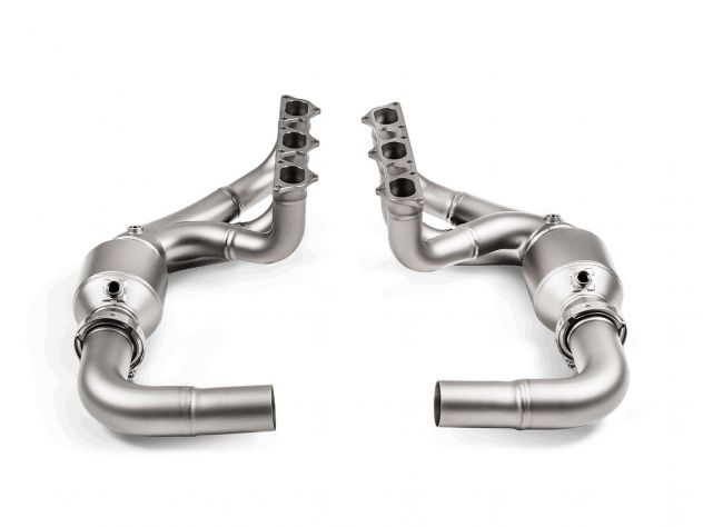 AKRAPOVIC RACE EXHAUST COLLECTORS PORSCHE 911 GT3 (991) 2014-2017