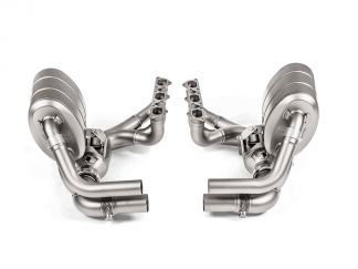 AKRAPOVIC EVOLUTION EXHAUST COLLECTORS PORSCHE 911 GT3 (991) 2014-2017