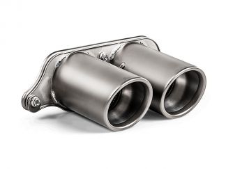 AKRAPOVIC TITANIUM TAIL PIPE SET PORSCHE 911 GT3 (991.2) 2018-2019