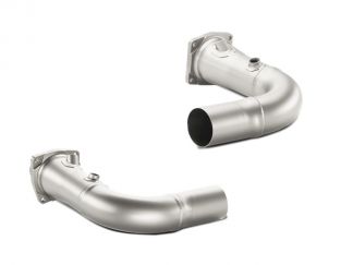 AKRAPOVIC EXHAUST LINK PIPE SET PORSCHE 911 TURBO / S (991) 2014-2015