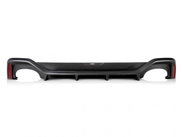 DIFFUSORE POSTERIORE CARBONIO OPACO AKRAPOVIC AUDI RS7 SPORTBACK (C8) 2020-2021