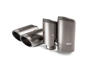 AKRAPOVIC TITANIUM TAIL PIPE SET PORSCHE CAYENNE TURBO (536) 2020