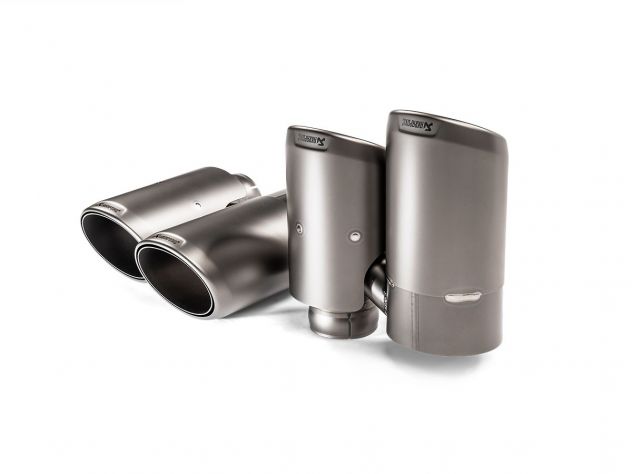 SET TERMINALI AKRAPOVIC TITANIO PORSCHE CAYENNE TURBO (536) 2020