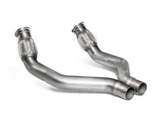 AKRAPOVIC EXHAUST LINK PIPE SET AUDI RS6 AVANT (C8) 2020-2022