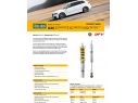 KIT SOSPENSIONI REGOLABILI OHLINS ROAD&TRACK AUDI A3 / S3 / RS3 2003-2012