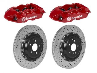 KIT IMPIANTO FRENANTE BREMBO GT DISCHI 305MM PINZE M4 ABARTH 500 / 595 / 695 1.4 T-JET 16V 2008+