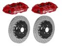 BREMBO GT BRAKING SYSTEM KIT 305MM DISCS M4 CALIPERS ABARTH 500 / 595 / 695 1.4 T-JET 16V 2008+