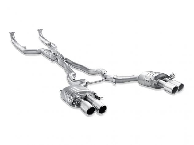 copy of AKRAPOVIC EVOLUTION EXHAUST KIT + CARBON TAIL PIPES BMW M5 (F10) 2011-2017