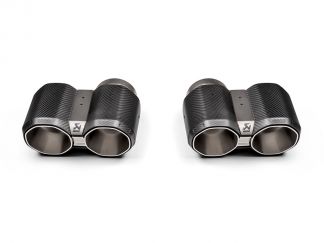 SET TERMINALI AKRAPOVIC CARBONIO NERO BMW M3 (G80) 2021-2023