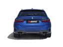 RACCORDO DOWNPIPE SCARICO AKRAPOVIC BMW M340i (G20) SENZA GPF 2021-2023