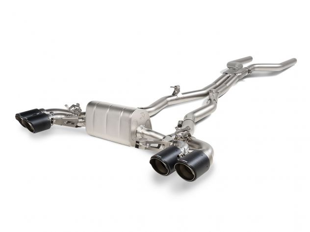 AKRAPOVIC EVOLUTION EXHAUST SYSTEM BMW M8 / COMPETION (F91,F92) 2020-2023 WITHOUT GPF