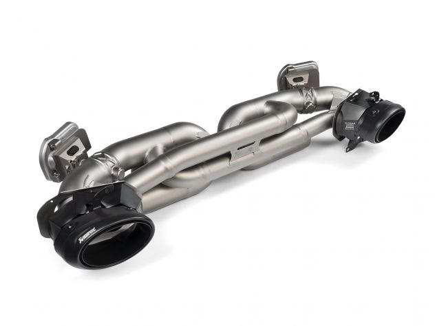 AKRAPOVIC SLIP ON RACE EXHAUST SYSTEM PORSCHE 911 TURBO / S (992) 2021