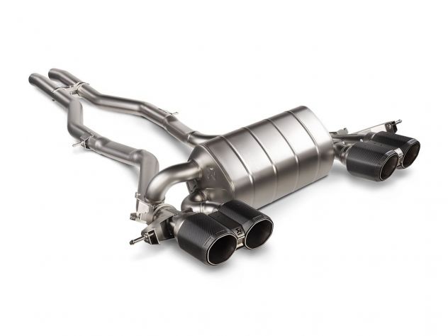 KIT IMPIANTO SCARICO EVOLUTION AKRAPOVIC + TERMINALI CARBONIO BMW M4 (G82) 2021-2022