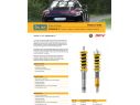 OHLINS ROAD&TRACK ADJUSTABLE SUSPENSION KIT PORSCHE 997 CARRERA 2005-2015