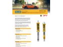 KIT SOSPENSIONI REGOLABILI OHLINS ROAD&TRACK PORSCHE 997 GT3 / RS 2007-2011