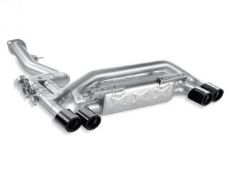 AKRAPOVIC SLIP ON EXHAUST SYSTEM BMW SERIE 1 M COUPE' (E82) 2011-2012