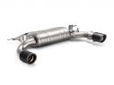 AKRAPOVIC SLIP ON EXHAUST SYSTEM BMW 340i (F30,F31) 2018-2019 WITH GPF