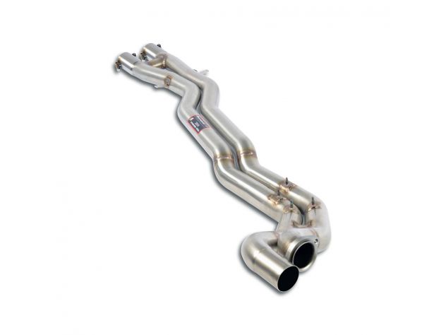 SUPERSPRINT CENTRAL EXHAUST PIPE RH/LH + H-PIPE BMW E46 M3 (CONVERSIONE MOTORE V8 M62 4.4I- 4.6I)