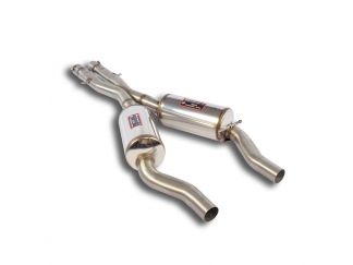 SUPERSPRINT X LINK PIPE + CENTRAL PIPE BMW E39 TOURING 540I V8 (M62) 96-02 (DUAL-PIPE FOR SUPERCHARGING CONVERSION)