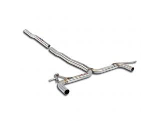 SUPERSPRINT REAR EXHAUST PIPE WITH Y LINK PIPE MINI F54 COOPER CLUBMAN D 2.0D (MOTORE B47- 150 HP) 2015+