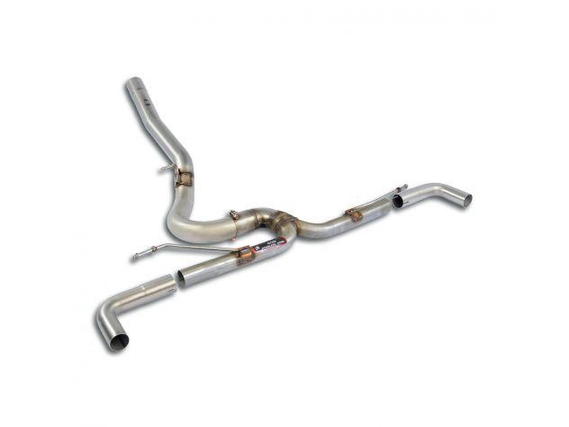 SUPERSPRINT REAR EXHAUST PIPE WITH Y LINK PIPE BMW F45 218D XDRIVE (4X4) ACTIVE TOURER 2.0D (MOTORE B47- 150 HP) 2014+