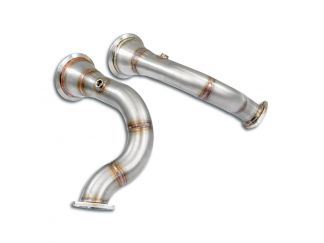 SUPERSPRINT KIT DOWNPIPE RH/LH AUDI RS Q8 QUATTRO 4.0L V8 BI-TURBO (600 HP) 2020+ (CON VALVOLA)