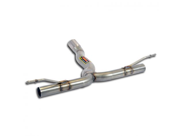 SUPERSPRINT REAR EXHAUST PIPE WITH Y LINK PIPE MERCEDES W176 A 180 (122 HP) 2013-2015