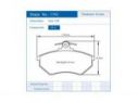COPPIA PASTIGLIE ANTERIORI PAGID SEAT AROSA (6H) 1.4 TDI 55 KW 01/00-06/04