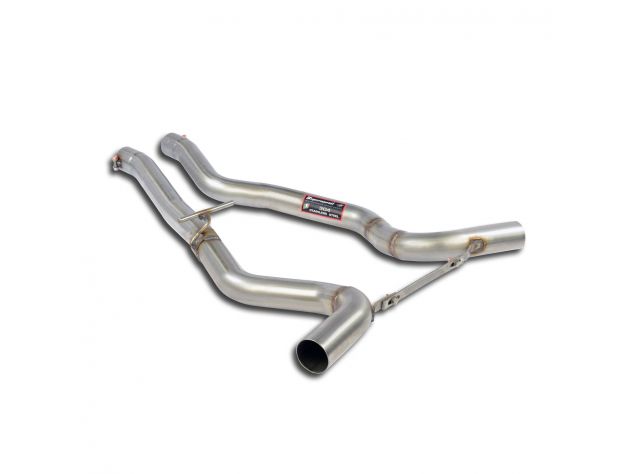 SUPERSPRINT CENTRAL EXHAUST PIPE RH/LH MERCEDES A205 C 300 (2.0I TURBO 258 HP) 05/2018+