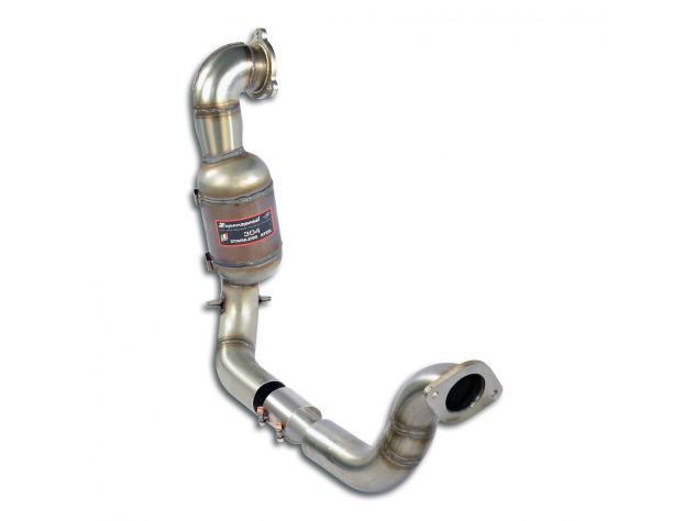 SUPERSPRINT DOWNPIPE + CATALYST 200CPSI MERCEDES H247 GLA 35 AMG 4-MATIC (2.0T- 306 HP) 2020+ (CON VALVOLA)