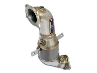 DOWNPIPE + CATALIZZATORE 200CPSI SUPERSPRINT ALFA ROMEO GIULIA VELOCE Q4 2.0I TURBO (280 HP) 2016+