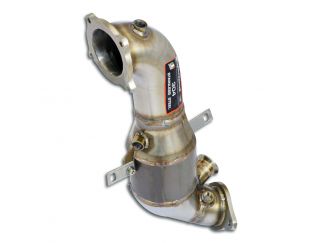 DOWNPIPE + CATALIZZATORE 200CPSI SUPERSPRINT ALFA ROMEO GIULIA VELOCE Q4 2.0I TURBO (280 HP) 2016+